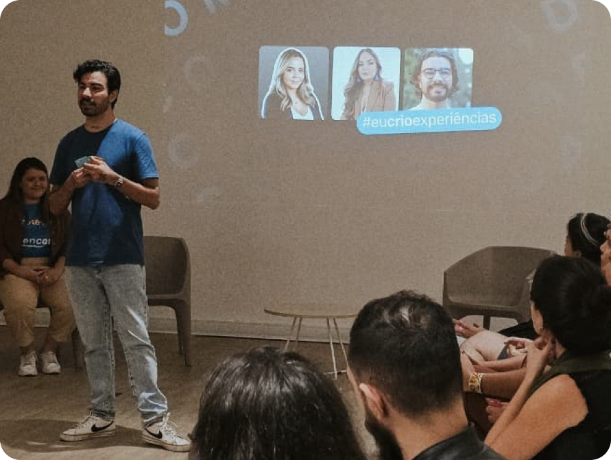 Encontro do movimento Nós Criamos Comunidades.