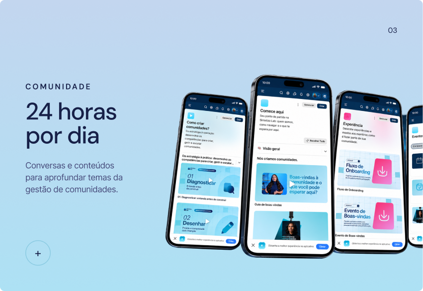 Comunidade 24 horas por dia: conversas e conteúdos para aprofundar temas da gestão de comunidades