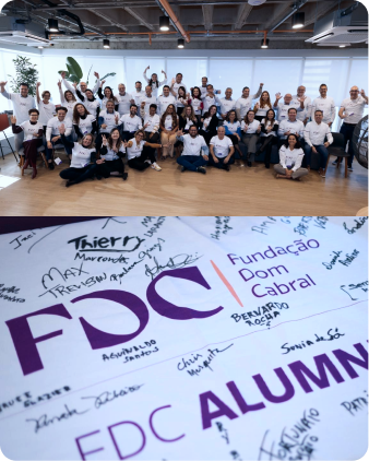 Turma de alumni da Fundação Dom Cabral