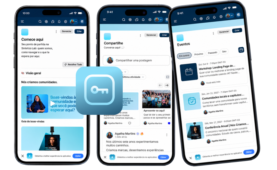 Conteúdos da Sintetizo Lab disponíveis com a membresia